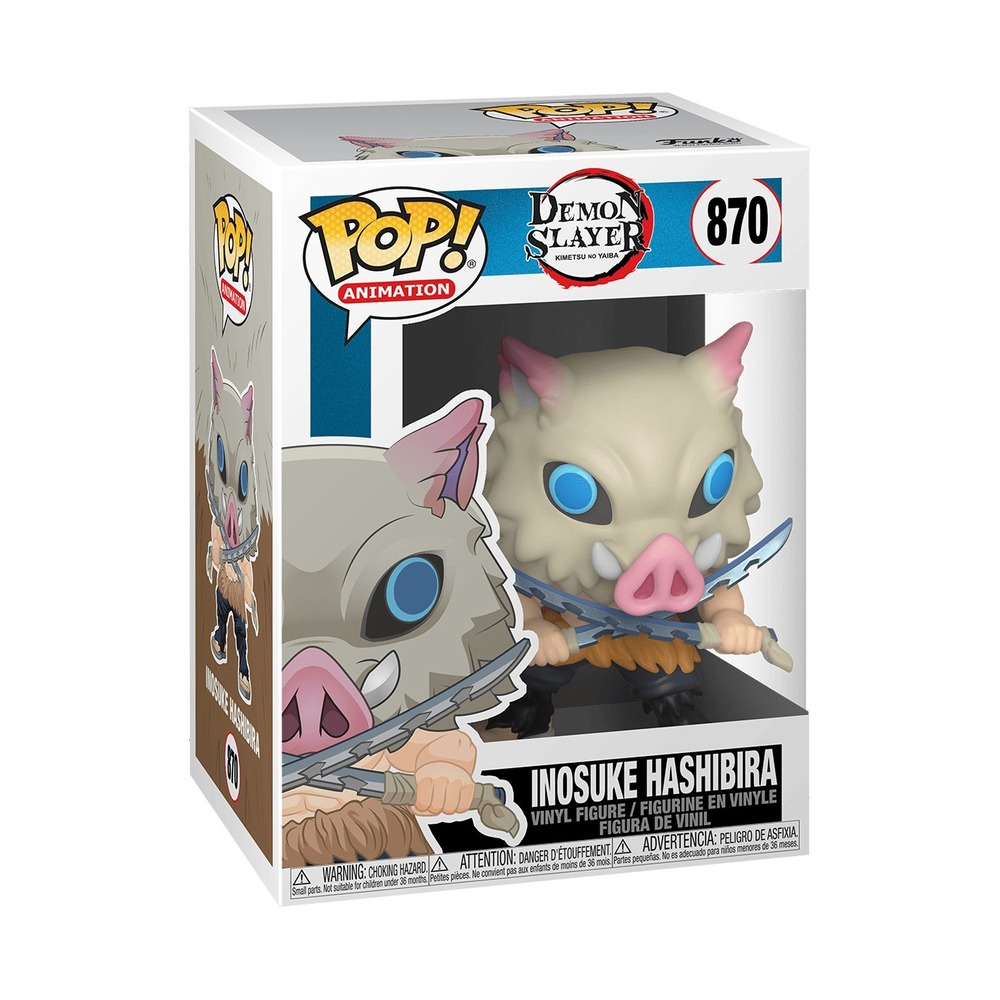 Funko Pop! Vinyl: Demon Slayer: Kimetsu no Yaiba - Inosuke Hashibira #870